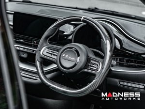 FIAT 500e Gen2 Steering Wheel - Carbon Fiber - Kahn Design 